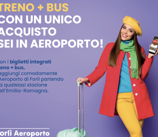 Biglietto unico treno più bus con “Forlì Aeroporto Link”, trasferimenti più comodi e sostenibili da e per lo scalo forlivese