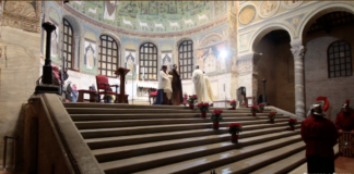 Celebrata la tradizionale Messa della notte di Natale a Sant’Apollinare