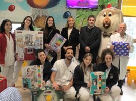 Ecogest, regali di Natale ai bambini della Pediatria di Ravenna e giochi per le sale comuni