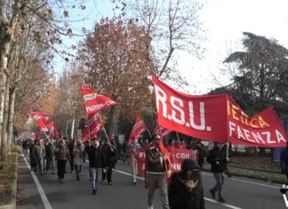 Sciopero generale Cgil: la manifestazione per le vie di Ravenna