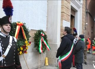 81° Anniversario della Liberazione di Ravenna: la deposizione delle corone ai caduti