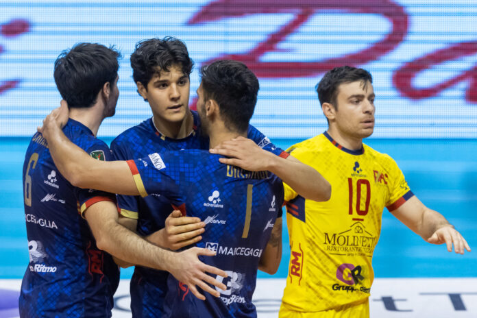 RAVENNA 3/12/2025. VOLLEY PALLAVOLO. Consar Ravenna - Consoli Sferc Brescia.