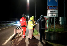 Mezzano ore 24,00 fiume Lamone superata soglia rossa siamo a 7,85 m