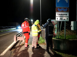 Mezzano ore 24,00 fiume Lamone superata soglia rossa siamo a 7,85 m