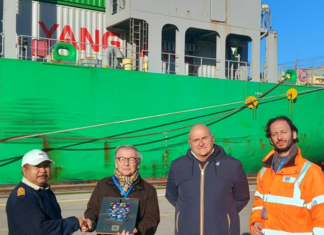 Prima nave Evergreen al Terminal Container Ravenna