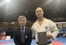 A soli 42 anni Maestro Vito Durante conquista il VI Dan di Karate FIJLKAM