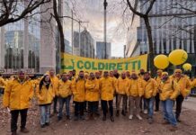 Coldiretti Ravenna manifesta a Bruxelles: via i tecnocrati dall’Europa