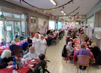 A Bagnacavallo in 250 al grande pranzo di Natale della Cra F.lli Bedeschi