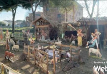 Tanti visitatori al presepe di Lido Adriano