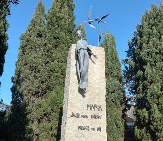 Scultura “Madonna degli Infermi” al parcheggio Ortali: interrogazione di Spadoni al sindaco