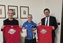 Dennis De Paola e Kaya ricevuti in Comune dopo il titolo italiano di Agility dog