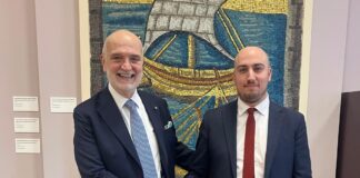 L’assessore Sbaraglia incontra a Londra l’ambasciatore Lambertini in occasione della presentazione del museo Byron all’Istituto italiano di cultura