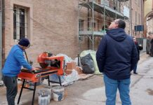 Bagnacavallo. Pnrr: sopralluogo a Palazzo Abbondanza, nella fase conclusiva il cantiere del Centro Sociale