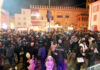 Capodanno a Faenza: in centinaia in piazza Martiri della Libertà