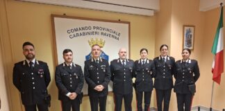 Rafforzati gli organici dell’Arma: nuovi carabinieri al Comando provinciale di Ravenna