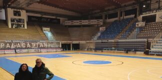 Rigenerato il parquet del PalaCattani