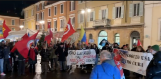 Venezuela: presidio in Piazza del Popolo a Ravenna contro l’intervento degli Stati Uniti