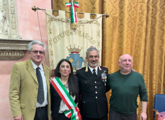 Solarolo omaggia Bruno Vivaldo: cittadinanza onoraria al comandante della stazione dei Carabinieri