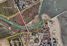 Nuovo collegamento ciclopedonale Lido di Classe – Lido di Savio: lavori in ritardo a causa delle alluvioni