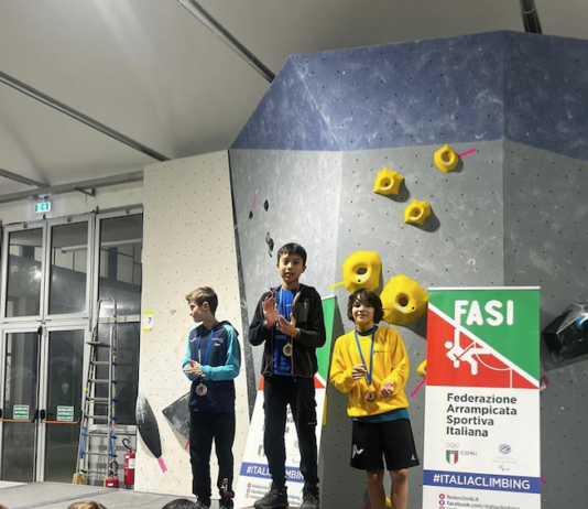 Arrampicata: vittoria e podi a Ferrara per Istrice e Carchidio Strocchi