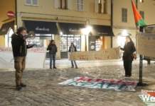 Manifestazione a Ravenna contro gli arresti e le deportazioni delle popolazioni indigene in India