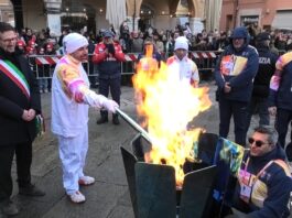 La torcia olimpica a Ravenna: tra i tedofori anche l’ex ginnasta Milena Baldassarri