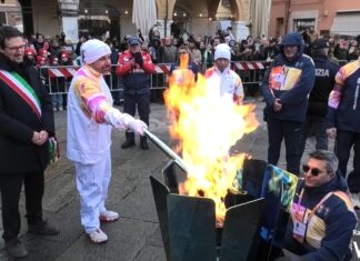 La torcia olimpica a Ravenna: tra i tedofori anche l’ex ginnasta Milena Baldassarri
