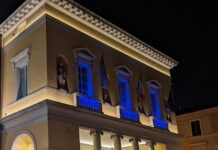 Giornata nazionale delle vittime civili di guerra e dei conflitti nel mondo, nella notte tra l’1 e il 2 febbraio si illumina di blu il teatro Alighieri