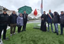 Massa Lombarda inaugura il monumento AVIS dedicato al dono del sangue