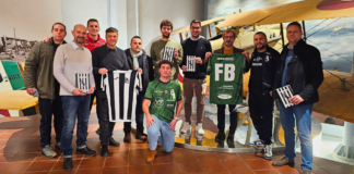 Il nuovo Baracca Lugo dona le sue maglie al Museo dedicato all’Asso dei cieli
