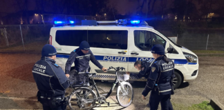 Bassa Romagna: gli agenti della Polizia locale recuperano una bicicletta elettrica rubata