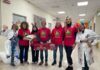 “I colleghi di Grisù” portano doni e sorrisi ai bambini della Pediatria di Ravenna