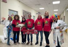 “I colleghi di Grisù” portano doni e sorrisi ai bambini della Pediatria di Ravenna