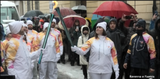 La Fiamma delle Olimpiadi di Milano-Cortina arriva a Faenza