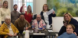 Gioco e socialità alla Cra Sassoli di Lugo con i giovani del Rotaract