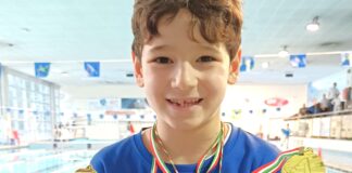 Doppio oro di Davide Montevecchi al Campionato Libertas di nuoto