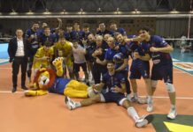 Volley: La Consar non sbaglia. Cantù battuta e secondo posto consolidato, l’esultanza a fine gara