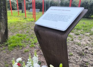 Castel Bolognese. Giorno del Ricordo: deposizione di una corona al Parco Martiri delle Foibe Istriane