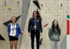 Arrampicata: Caterina Pazzaglia oro Giovanile e Senior