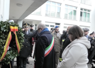 Giorno del Ricordo: deposta la corona alla lapide in memoria dei profughi accolti a Marina di Ravenna