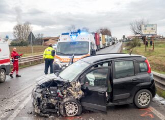 Incidente sulla SS9 “Emilia”, tratto chiuso a Castel Bolognese