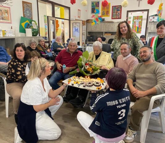 Festeggiati alla Sassoli di Lugo i cento anni di Margherita Marconi