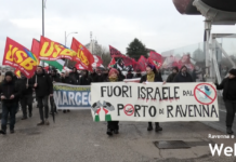 Nuovo sciopero contro il transito di armi dal porto di Ravenna