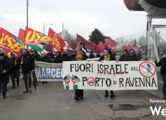 Nuovo sciopero contro il transito di armi dal porto di Ravenna