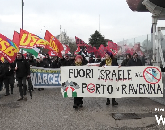 Nuovo sciopero contro il transito di armi dal porto di Ravenna