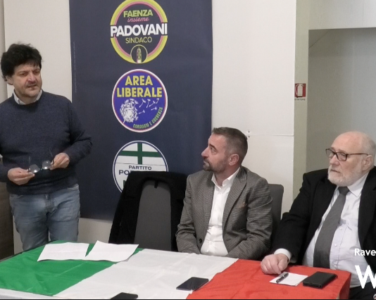Elezioni a Faenza: sarà presente anche Noi Moderati, con una lista a sostegno di Padovani